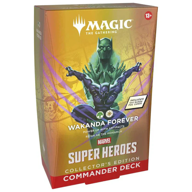 Magic: The Gathering: Marvel Super Heroes Collector Commander Deck Wakanda Forever (PRE-ORDER)